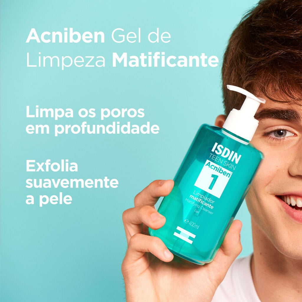 ISDIN Acniben Gel Limpiador Matificante Rostro y Cuerpo 400ml