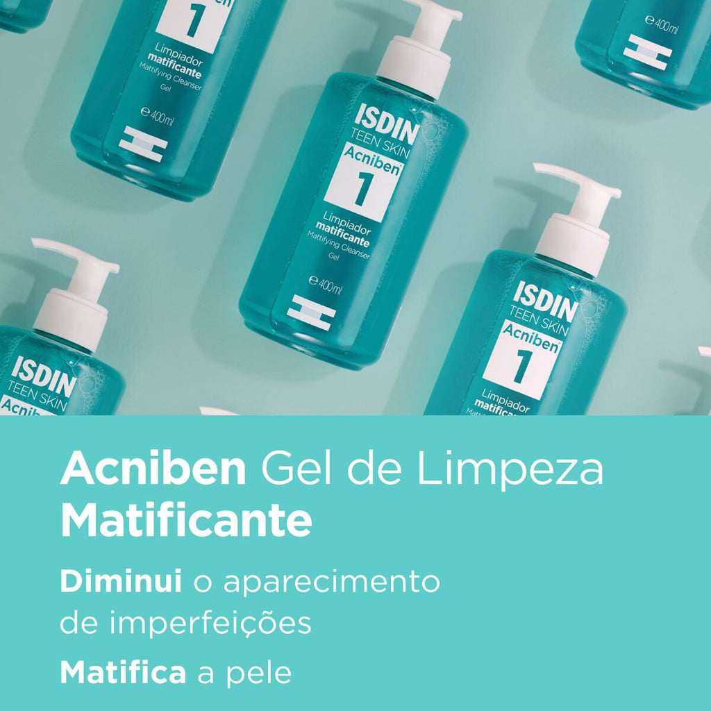 ISDIN Acniben Gel Limpiador Matificante Rostro y Cuerpo 400ml