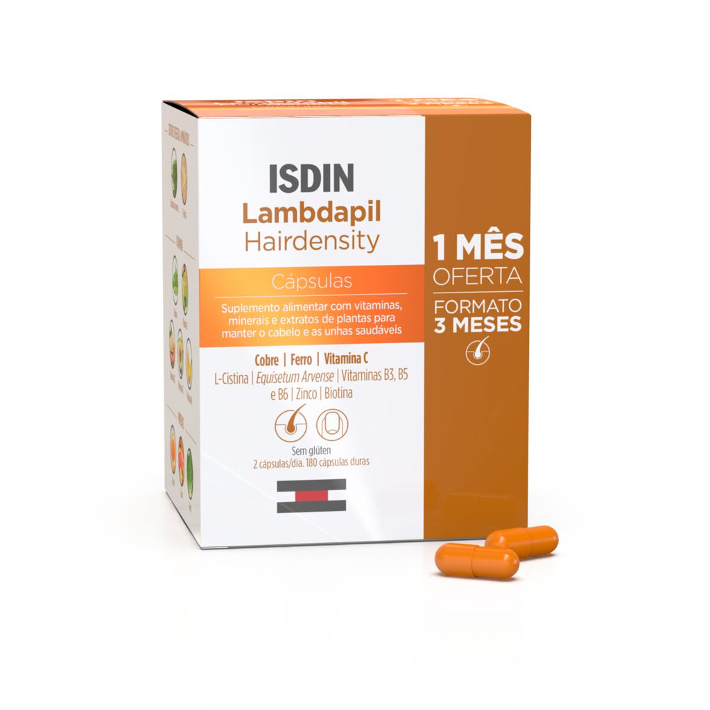 Isdin Lambdapil Densidad Capilar 180 Cápsulas + Oferta 1 Mes