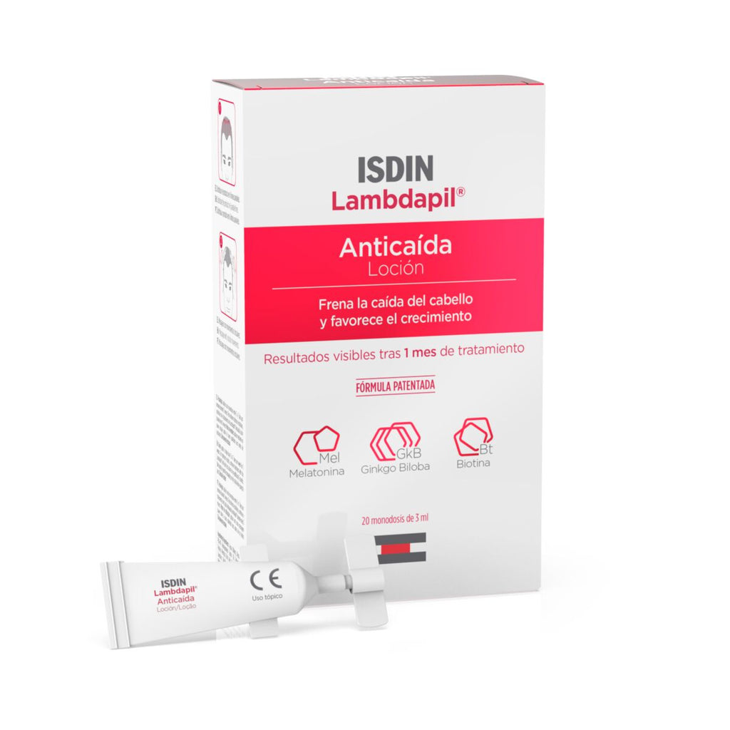 Isdin Lambdapil Loción Anticaída 20 monodosis