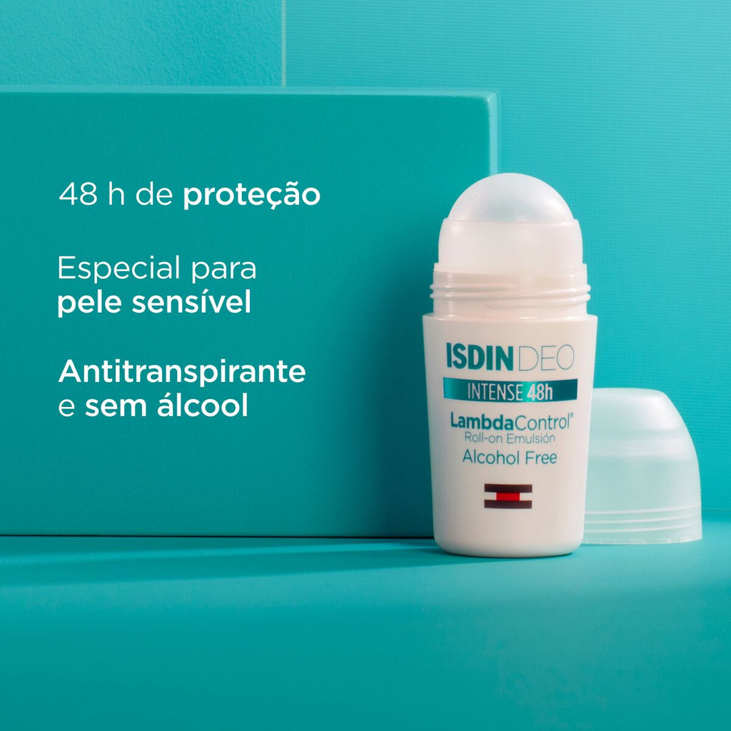 ISDIN Lambda Control Desodorante Roll On Sin Alcohol 50ml