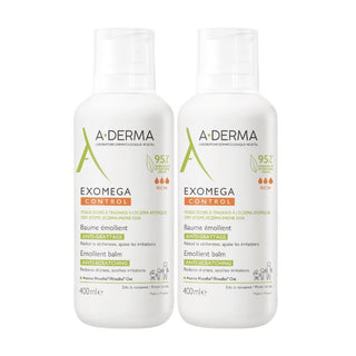 A-Derma Exomega Control Duo Bálsamo Emoliente Antiprurido 400ml