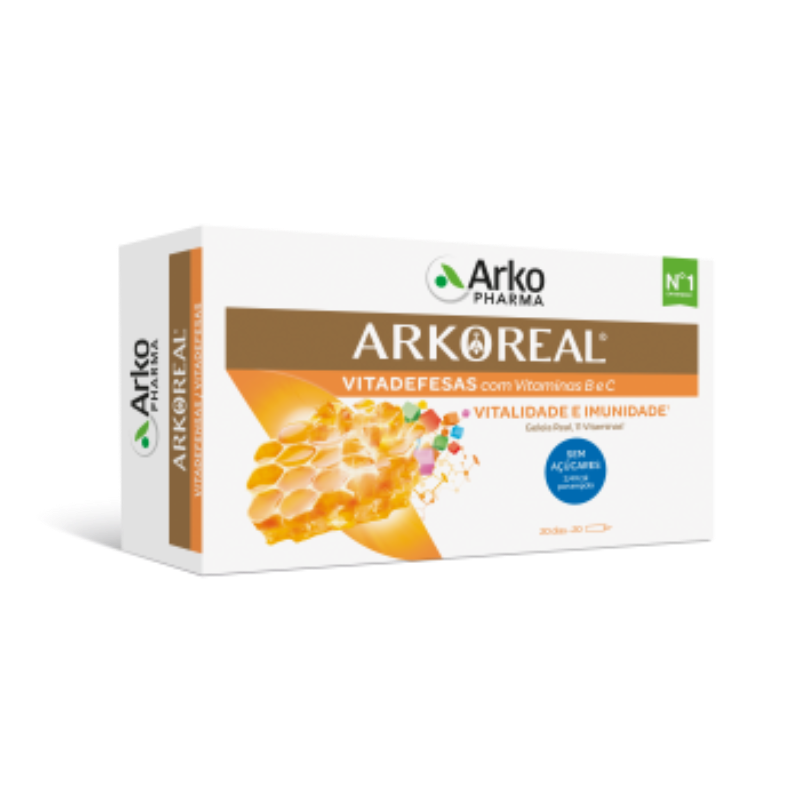 Arkoreal Vitadefesas 20 Ampolas