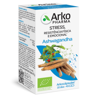 Arkocápsulas Ashwagandha 45 Cápsulas