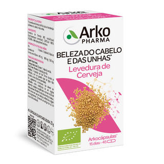 Arkocapsulas Levedura Cerveja Bio 45 Cápsulas