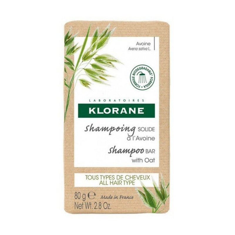 Klorane Capilar Champô Sólido Leite De Aveia 80g