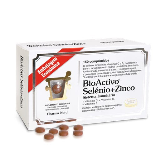 Bioactivo Selenio+Zinco 150 Comprimidos