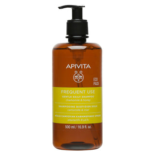 Apivita Champô Suave Uso Frequente Ecopack 500ml