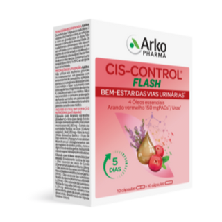 Arkopharma Cis-Control Cranberola Flash 20 Cápsulas