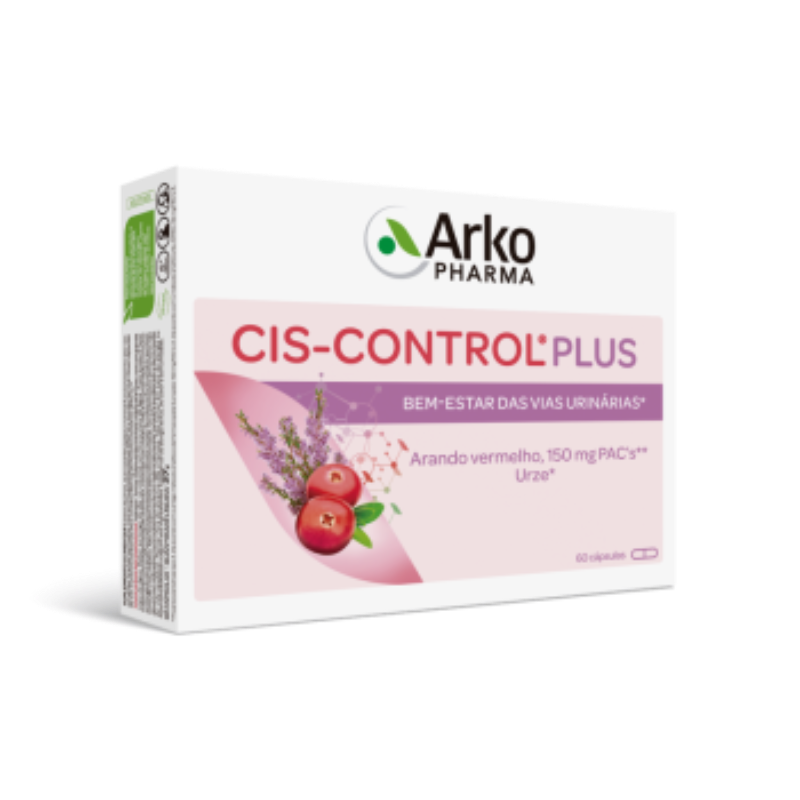 Arkopharma Cis-Control Cranberola Plus 60 Cápsulas