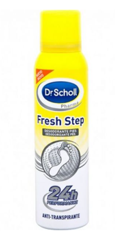 Scholl Fresh Step Deo Pes Anti-Transp 150ml