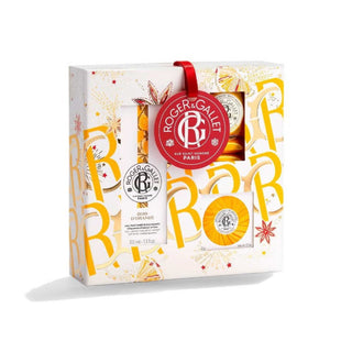 Roger & Gallet Coffret Bois d'ORange Água Perfumada 100ml Oferta Sabonete + Pastilhas de Banho