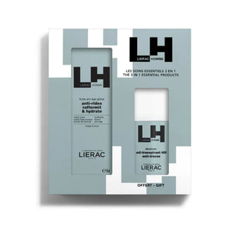 Lierac Homme Coffret Fluido Antienvelhecimento Global 50ml + Desodorizante 50ml
