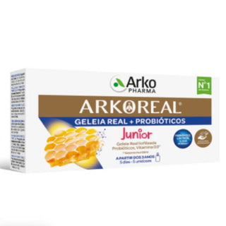 Arkoreal Geleia Real + Probióticos Kids 5 unidoses