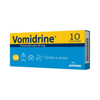 Vomidrine 50mg - 10 Comprimidos