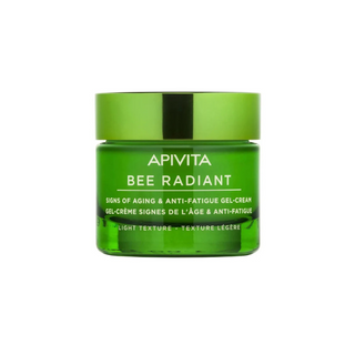 Apivita Bee Radiant Gel-Crema para Signos de Envejecimiento y Antifatiga Textura Ligera 50 ml