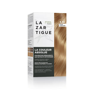 Lazartigue Couleur Absolue Coloração Permanente 8.30 Louro Claro Dourado