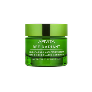 Crema antiedad y antifatiga Apivita Bee Radiant Textura Rica 50 ml
