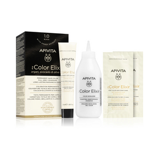 Apivita My Color Elixir Coloração Permanente 1.0 Preto