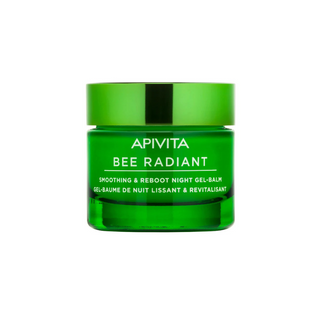 Gel-bálsamo de noche calmante y revitalizante Apivita Bee Radiant 50 ml