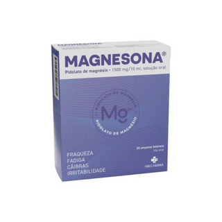 Magnesona 1500mg 20 Ampolas