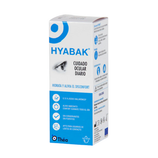 Hyabak Hipotónico Solução para Lentes e Olhos 10ml