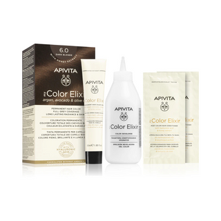 Apivita My Color Elixir Coloração Permanente 6.0 Loiro Escuro