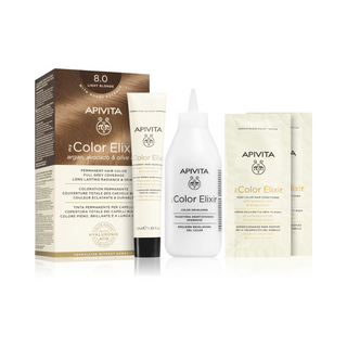 Apivita My Color Elixir Coloração Permanente 8.0 Loiro Claro