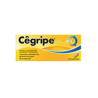 Cêgripe 1/500mg 20 Comprimidos
