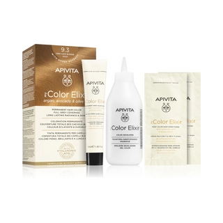 Apivita My Color Elixir Coloração Permanente 9.3 Loiro Muito Claro Ouro