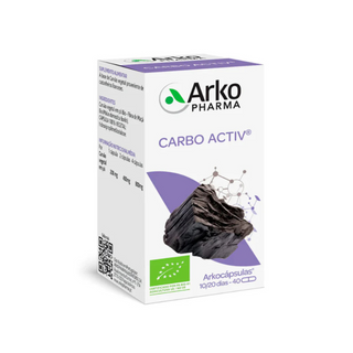 Arkocápsulas Carbo Activ Bio 40 Cápsulas