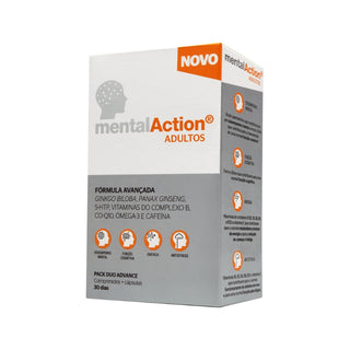 MentalAction Adultos 30 Comprimidos + 30 Cápsulas