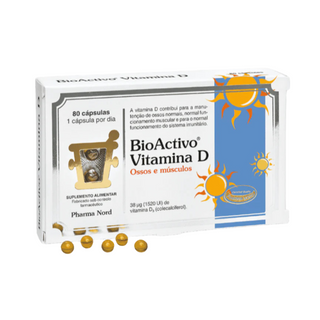 BioActivo Vitamina D 80 Cápsulas