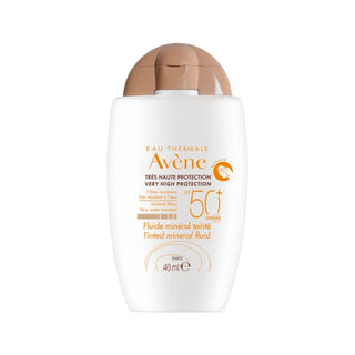 Avène Solares Fluído Mineral 50+ Com Cor 40ml