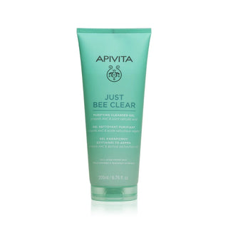 Apivita Just Bee Clear Gel De Limpeza Purificante 200ml