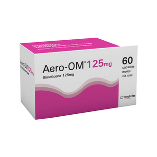 Aero-Om 125mg 60 Cápsulas Moles