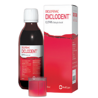 Diclodent, 0,74 mg/ml-200 ml x 1 frasco de solución oral