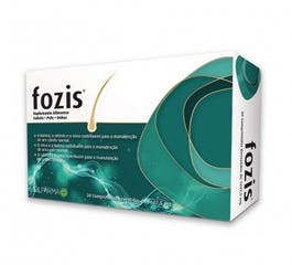Fozis Suplemento Alimentar Cabelo, Pele e Unhas 30 Comprimidos
