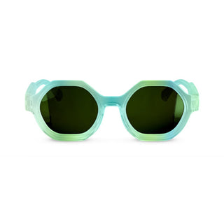 Suavinex Studio Óculos de Sol Hexagonais Bebé 8-14 Anos Verde-Azul