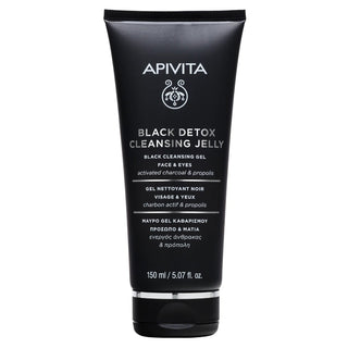 Apivita Gel de Limpeza Preto Rosto e Olhos 150ml