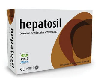 Hepatosil Suplemento Alimentar Bem-estar Hepático 60 Cápsulas