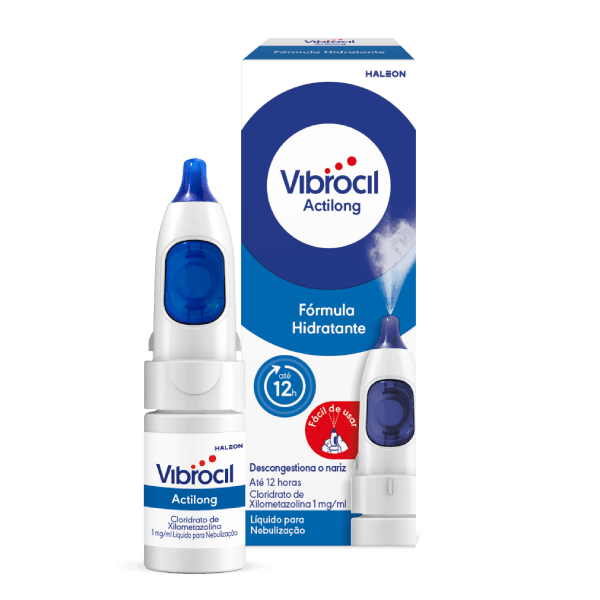 Vibrocil Actilong 1 Mg/ml Spray Para Nebulização 10ml