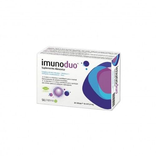 Imunoduo Suplemento Alimentar Sistema Imunitário 30 Cápsulas