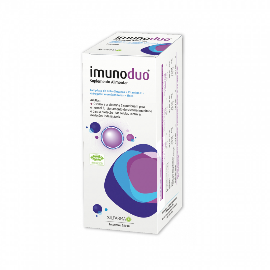 Immunoduo Complemento Alimenticio Suspensión del Sistema Inmunológico 250ml