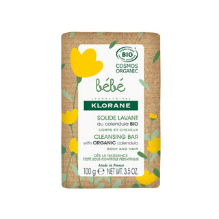 Klorane Bebé Sabonete Sólido Corpo/Cabelo Bio 100g
