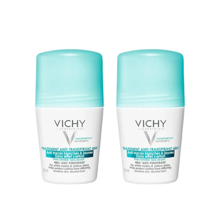 Vichy Duo Antitranspirante Roll-On Antimanchas 48H 50ml -50% 2ª Unidade