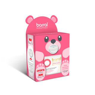 Barral MotherProtect Creme Gordo Óleo de Amêndoas 200ml + Oferta Chupeta Nuk Mommy Feel