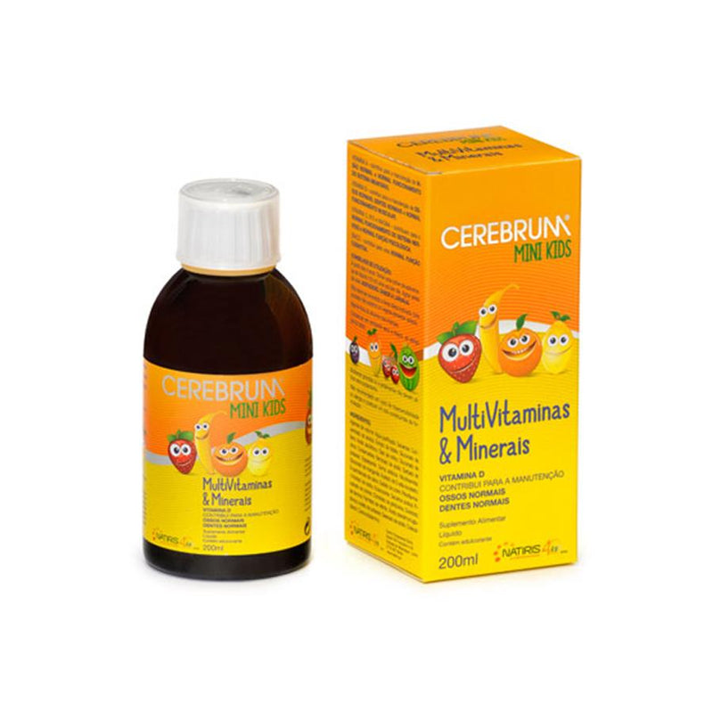 Natiris Cerebrum Mini Kids Multivitaminas & Minerais 200ml