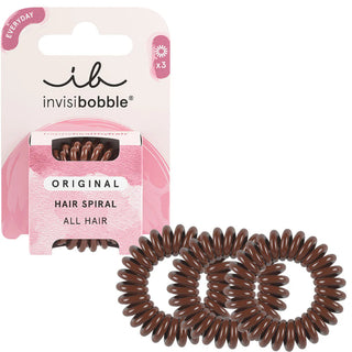 Invisibobble Elas Cabello Castaño x 3