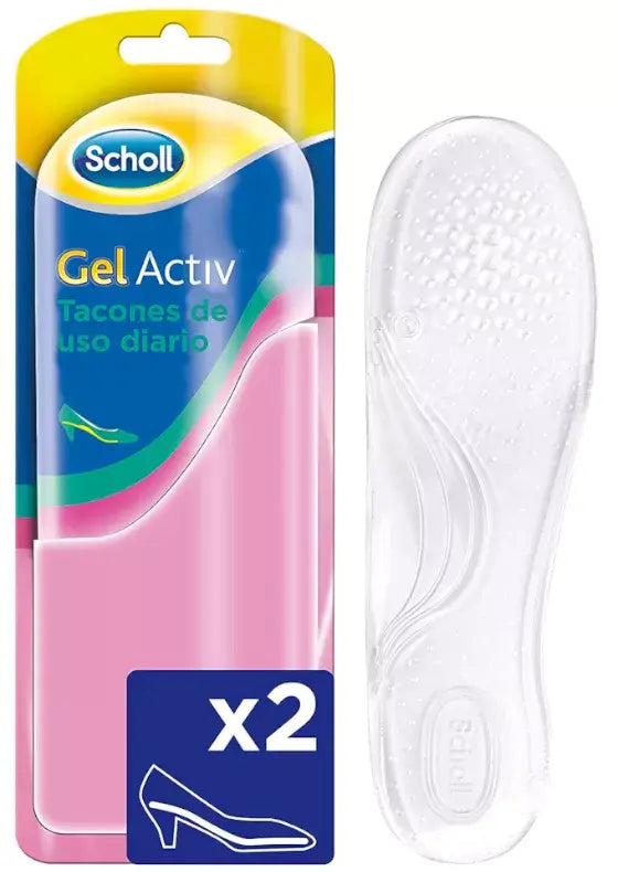 Scholl Gelactiv Palmilha Salto Alt X2